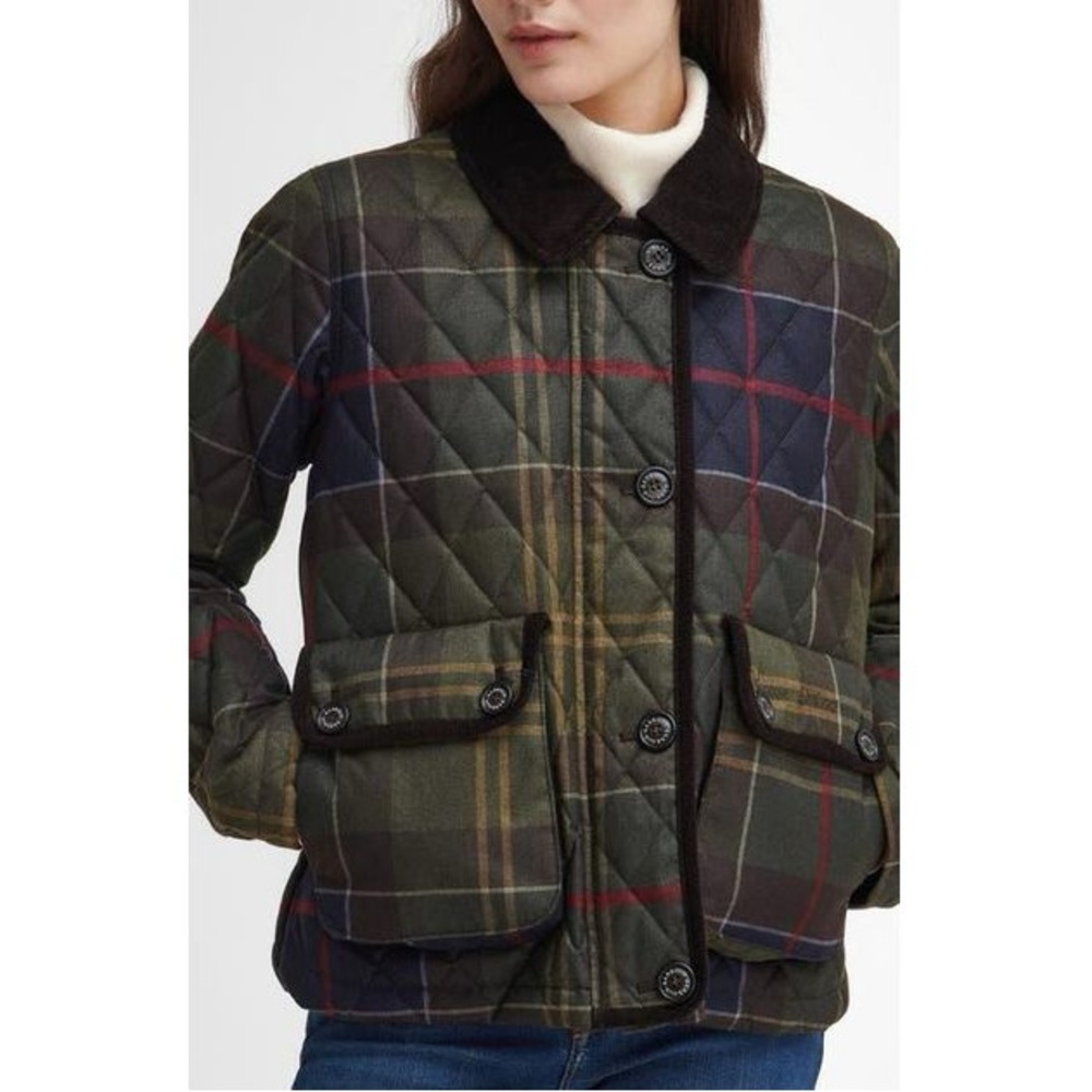 Barbour Loudon Tartan Quilted Jacket